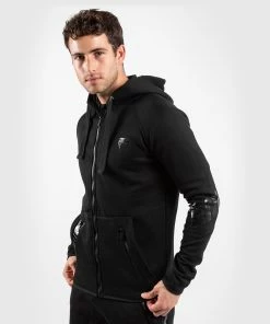 Venum Contender 3.0 Hoodie - Black/Black -Venum store HOODIES CONTENDER3.0 BLACK BLACK 04