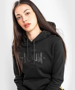 Venum Team 2.0 Hoodie - For Women - Black/Black -Venum store HOODIES TEAM2.0 LIGHT BLACK BLACK 10