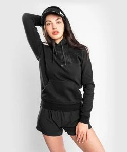 Venum Team 2.0 Hoodie - For Women - Black/Black -Venum store HOODIES TEAM2.0 LIGHT BLACK BLACK 14
