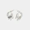 Hannah Jewett Wet Look Earrings Sterling Silver (Small)