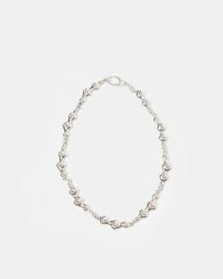 Hannah Jewett Lava Necklace Sterling Silver