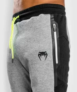 Venum Laser Evo 2.0 Joggers - Light Heather Grey -Venum store JOGGING LASER EVO GREY BLACK 01