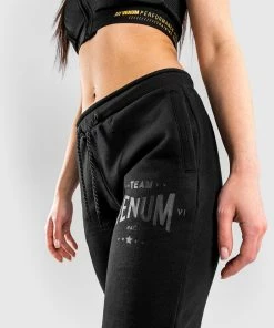 Venum Team 2.0 Joggers - For Women - Black/Black -Venum store JOGGING TEAM2.0 LIGHT BLACK BLACK 06