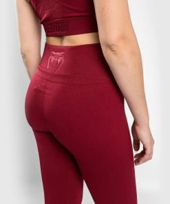 Venum Sparring Seamless 7/8 Leggings - For Women - Burgundy -Venum store LEGGINGS 7 8 SPARRING BURGUNDY 09