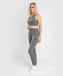 Venum Sparring Seamless 7/8 Leggings - For Women - Dark Grey -Venum store LEGGINGS 7 8 SPARRING DARKGREY 04