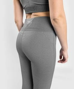 Venum Sparring Seamless 7/8 Leggings - For Women - Dark Grey -Venum store LEGGINGS 7 8 SPARRING DARKGREY 05
