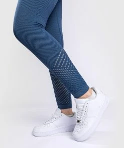 Venum Sparring Seamless 7/8 Leggings - For Women - Navy Blue -Venum store LEGGINGS 7 8 SPARRING NAVYBLUE 08