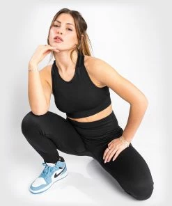 Venum Sparring Seamless Leggings - For Women - Black -Venum store LEGGINGS SPARRING BLACK 08