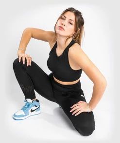 Venum Sparring Seamless Leggings - For Women - Black -Venum store LEGGINGS SPARRING BLACK 09