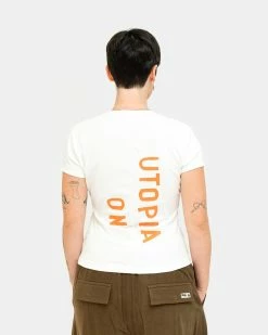 Perks & Mini Sadie Laska No Utopia Sisi Baby Tee (Amber Glow) -Venum store PerksMini Tee White 04