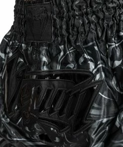 Venum Absolute 2.0 Muay Thai Shorts - Black/Black -Venum store SHORT MUAYTHAI ABSOLUTE2.0 BLACK BLACK 05 1