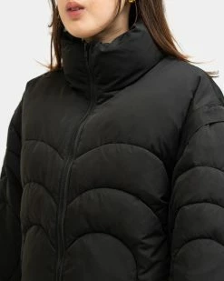 Atmos Pink 2-Way Heart Down Jacket (Black) -Venum store SS 00690