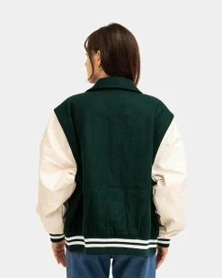 Atmos Pink 2-Way Varsity Jacket (Green) -Venum store SS 00720 1