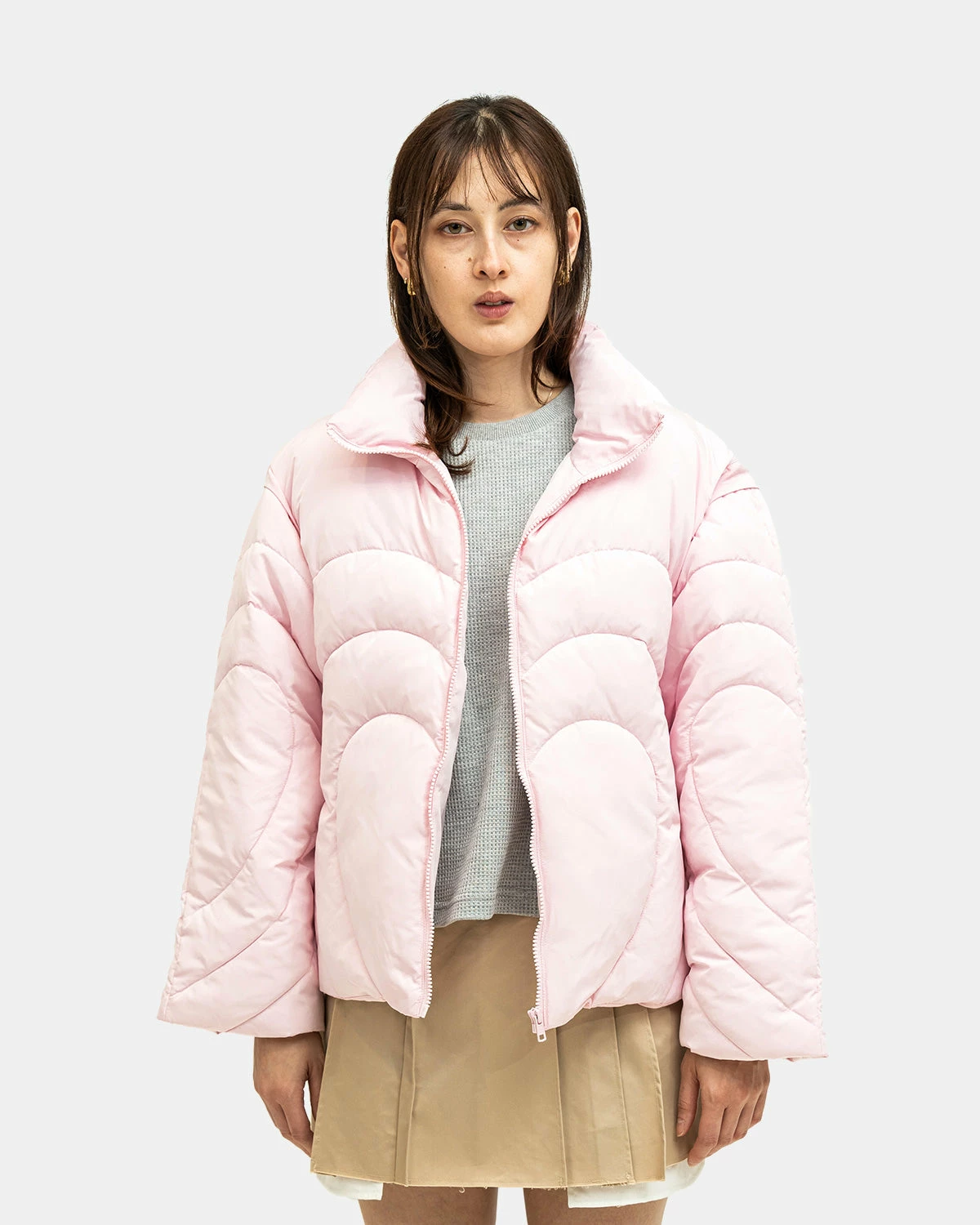 Atmos Pink 2-Way Heart Down Jacket (Pink) 7 Atmos Pink 2-Way Heart Down Jacket (Pink) - Image 7