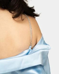 Atmos Pink Satin Colored Shirt (Light Blue) 7 Atmos Pink Satin Colored Shirt (Light Blue) -Venum store SS 08451