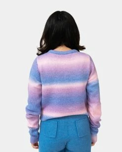 Atmos Pink Gradation Border Sweater (Pink) -Venum store SS 08511