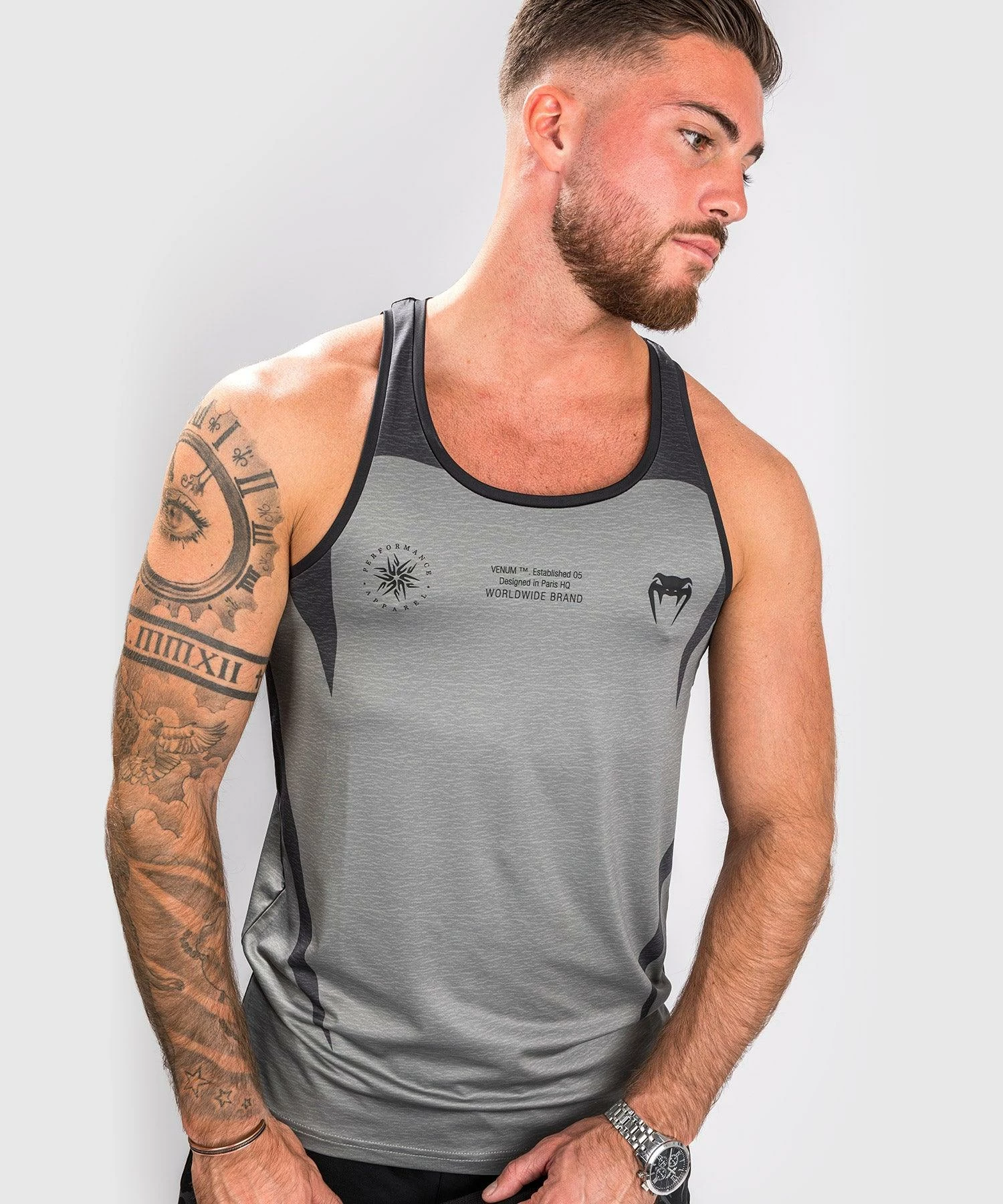 Venum Stone Dry Tech Tank Top - Mineral Green 2 Venum Stone Dry Tech Tank Top - Mineral Green - Image 2