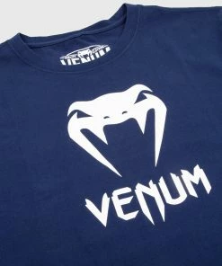 Venum Classic T-shirt - Navy Blue -Venum store TS CLASSIC NAVYBLUE HD 04