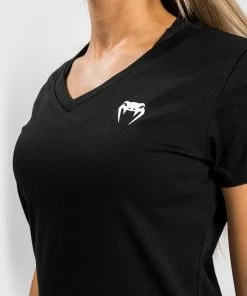 Venum Essential Women's T-Shirt - Black -Venum store TS ESSENTIAL BLACK 10 1