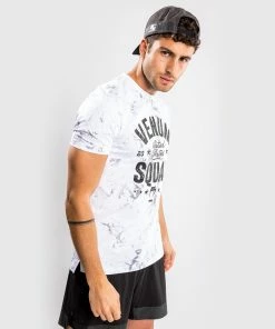 Venum Squad T-Shirt - White/Grey -Venum store TS SQUAD WHITE GREY 04