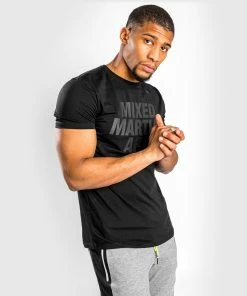 Venum MMA VT T-shirt - Matte/Black -Venum store TS VT MMA BLACK BLACK 01