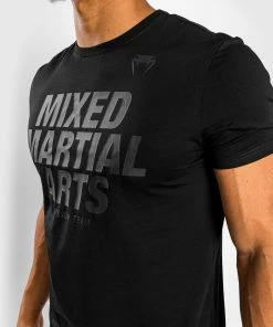 Venum MMA VT T-shirt - Matte/Black -Venum store TS VT MMA BLACK BLACK 06