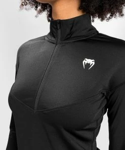 Venum Essential Women's Base Layer Top - Black -Venum store a928e81147b808bcc21bfe320b2d12d3f843f1a6 BASE LOYERTOP ESSENTIAL BLACK 10