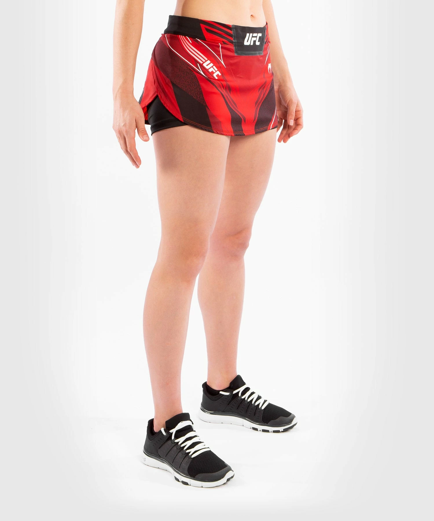UFC Venum Authentic Fight Night Women's Skort - Red 4 UFC Venum Authentic Fight Night Women's Skort - Red - Image 4