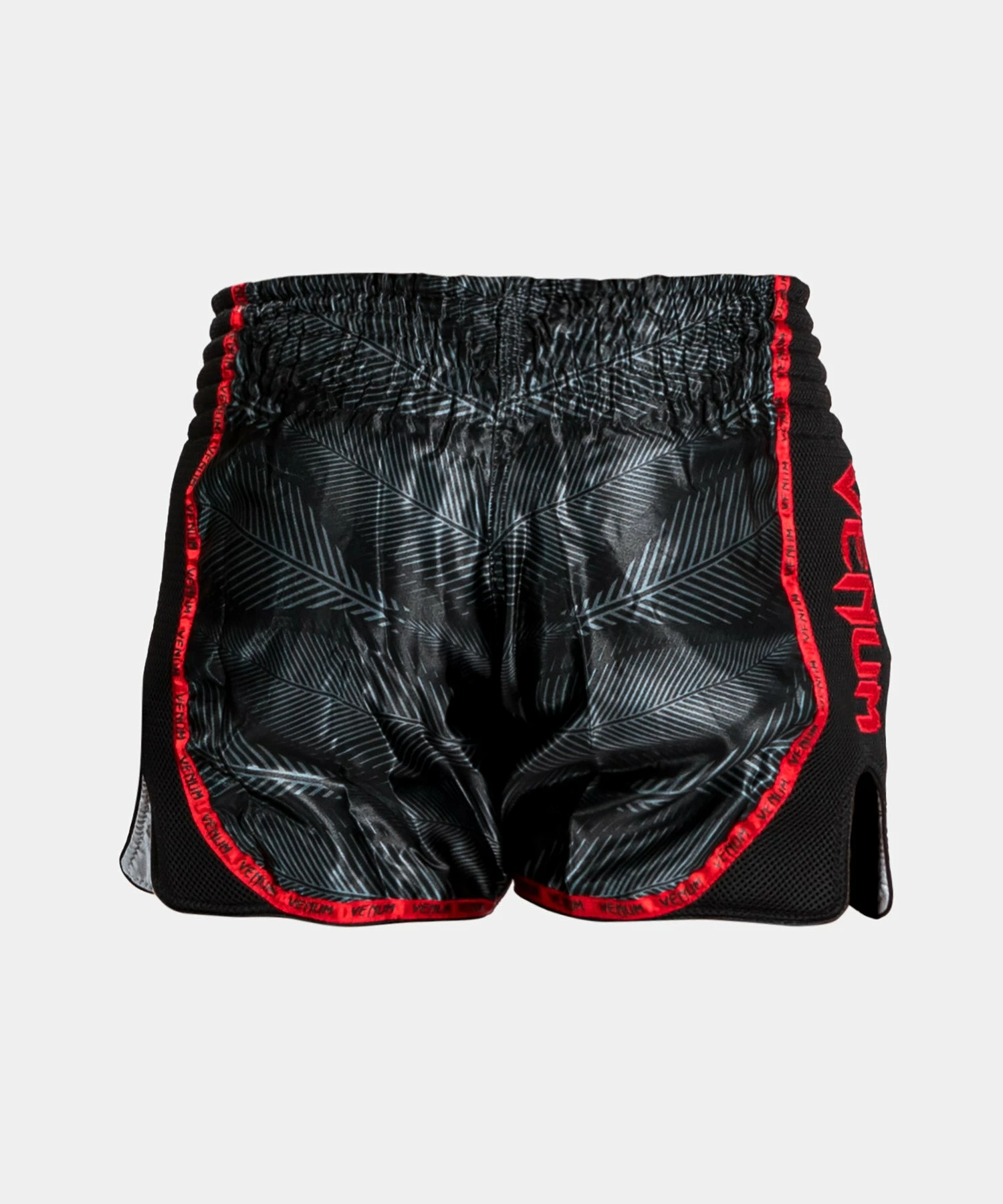 Venum Phantom Muay Thai Shorts - Black/Red 3 Venum Phantom Muay Thai Shorts - Black/Red - Image 3