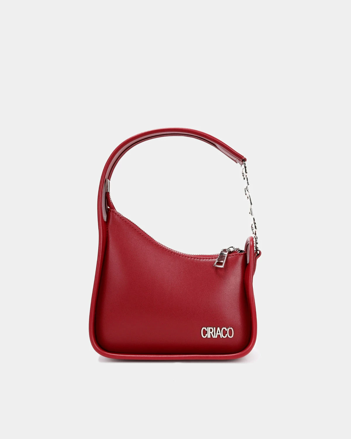 Ciriaco Ashley Minimalist Baguette 2.0 Handbag (Maroon) 1 Ciriaco Ashley Minimalist Baguette 2.0 Handbag (Maroon)