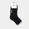 Atmos USA Atmos Quarter 2P Socks (Black | Black)
