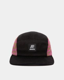 Atmos USA Albino & Preto X Atmos Camper Cap (Black | Leopard)