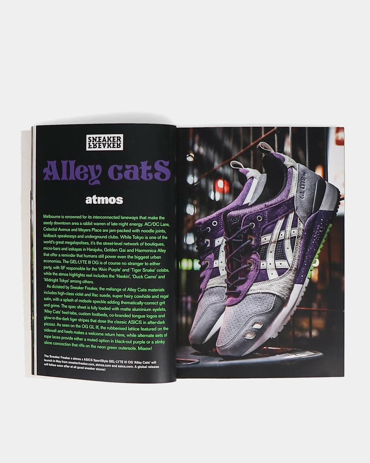 Atmos USA Sneaker Freaker Issue 47 Alley Cats 7 Atmos USA Sneaker Freaker Issue 47 Alley Cats - Image 7