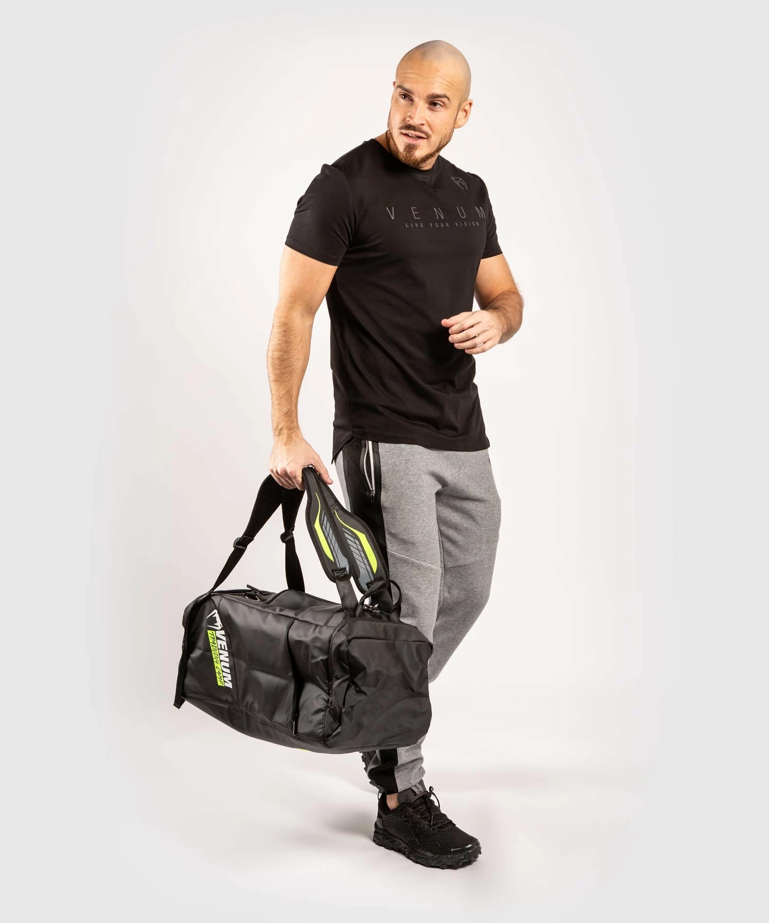 Venum LiveYourVision T-Shirt - Black/Iridescent 6 Venum LiveYourVision T-Shirt - Black/Iridescent - Image 6