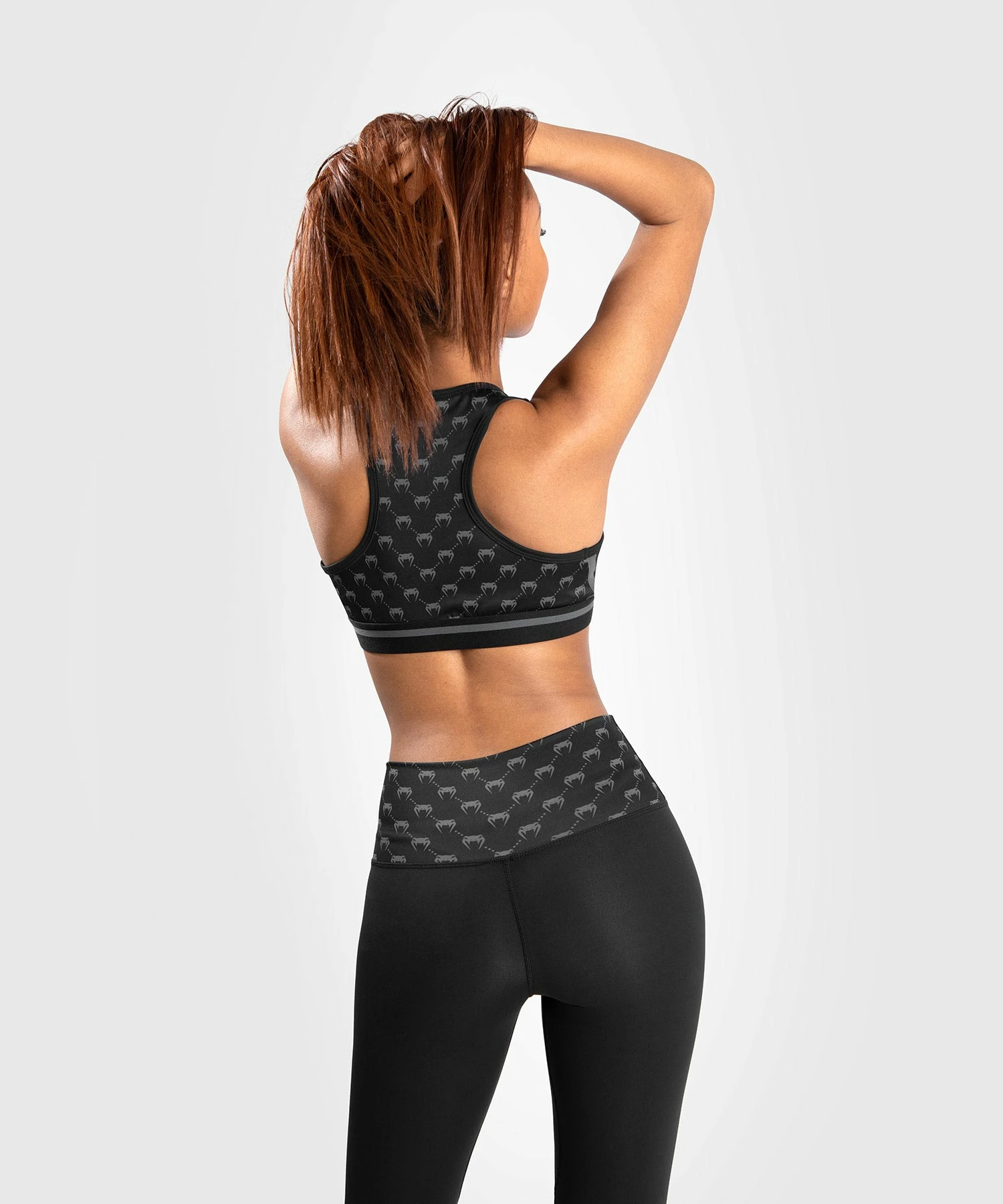 Venum Monogram Leggings - Black/Pink Gold 7 Venum Monogram Leggings - Black/Pink Gold - Image 7