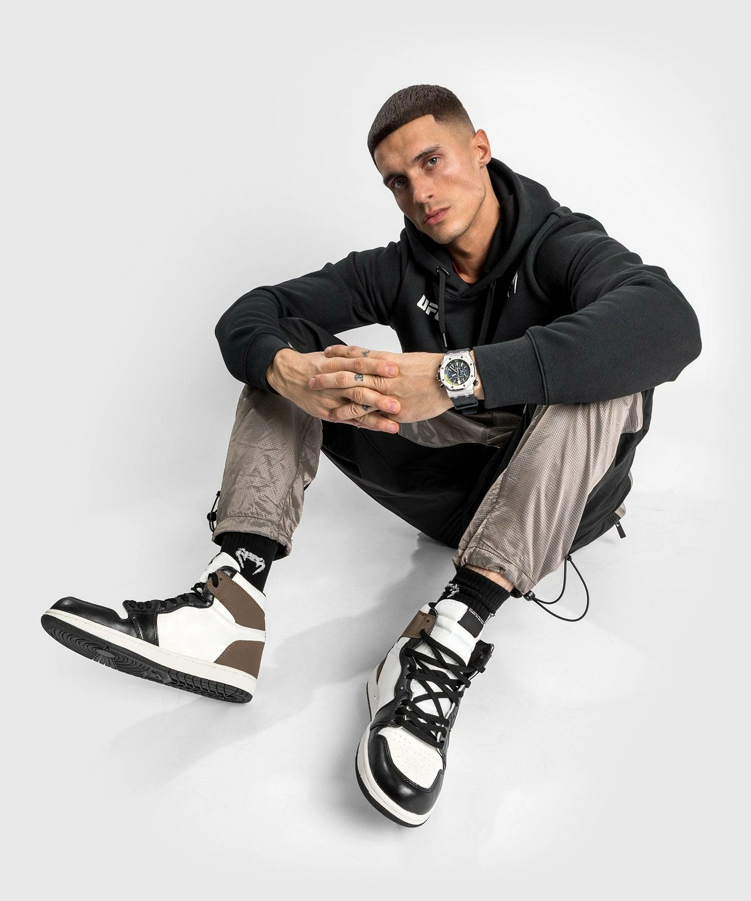 Venum Laser XT Jogger - Oversize - Black/Sand - Image 5