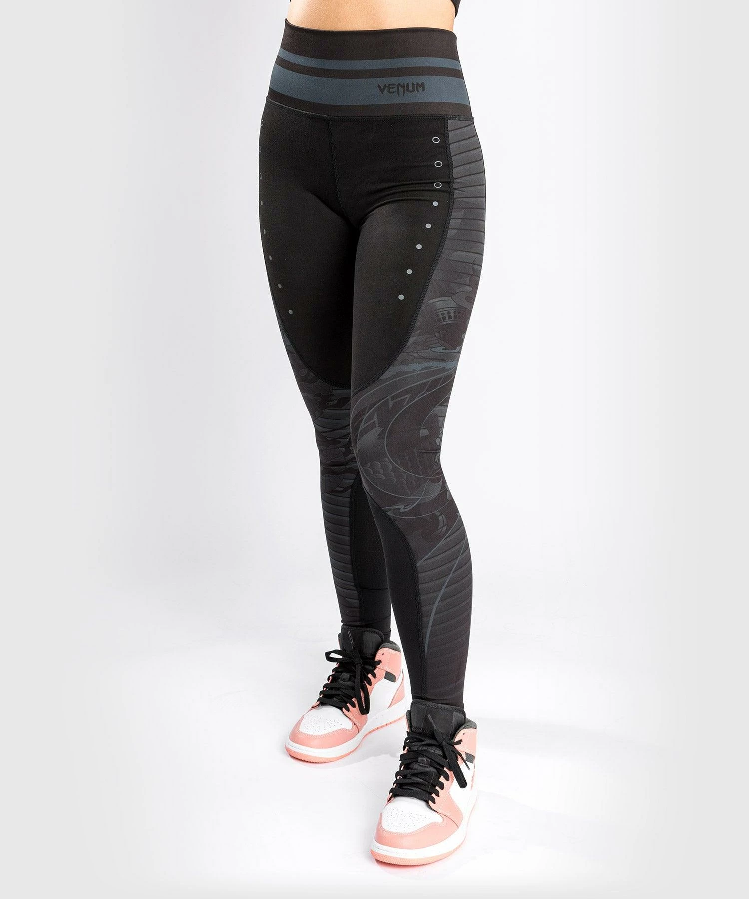 Venum YKZ21 Leggings - Black/Black - Image 4