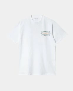 Carhartt WIP S/S Spaces T-Shirt (White)