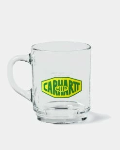 Carhartt WIP New Tools Glass Mug (Clear)