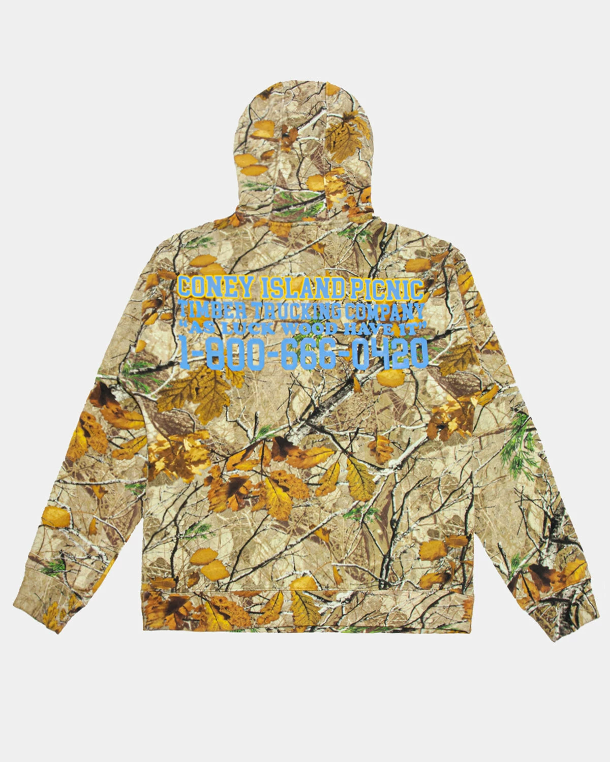 Atmos X Coney Island Picnic Timber Trucking PO Hoodie (Camo) 2 Atmos X Coney Island Picnic Timber Trucking PO Hoodie (Camo) - Image 2