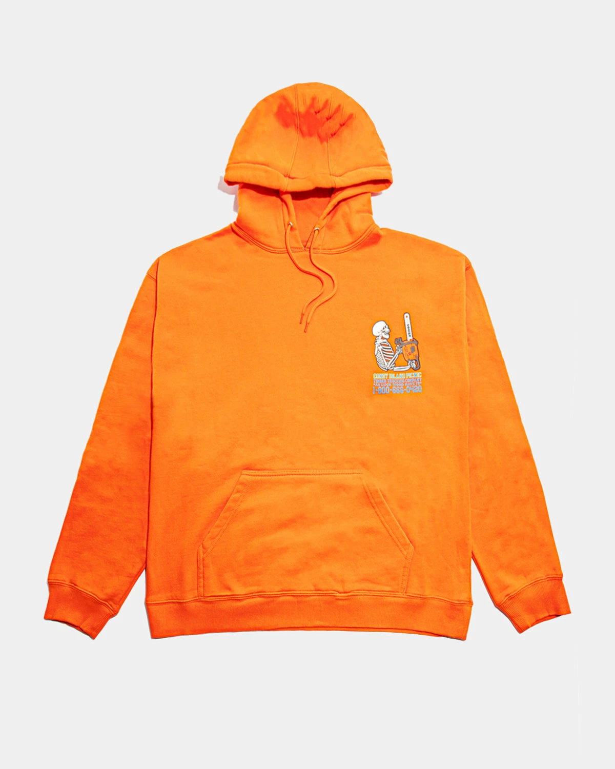 Atmos X Coney Island Picnic Timber Trucking PO Hoodie (Orange) 1 Atmos X Coney Island Picnic Timber Trucking PO Hoodie (Orange)