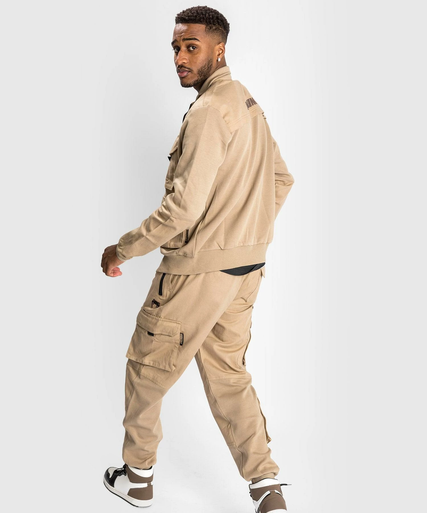 Venum Cargo Track Jacket - Sand 9 Venum Cargo Track Jacket - Sand - Image 9