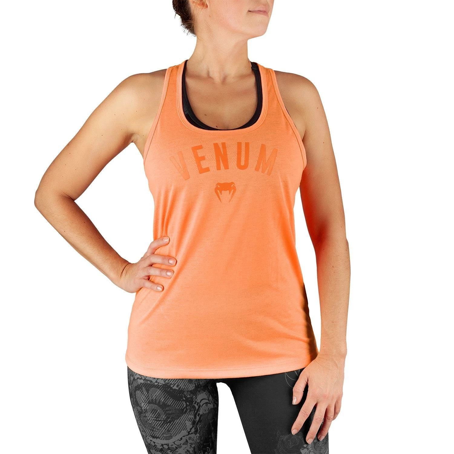 Venum Classic Tank Top - For Women - Neo Orange 1 Venum Classic Tank Top - For Women - Neo Orange