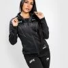 UFC Venum Authentic Fight Night 2.0 Women's Walkout Hoodie - Black