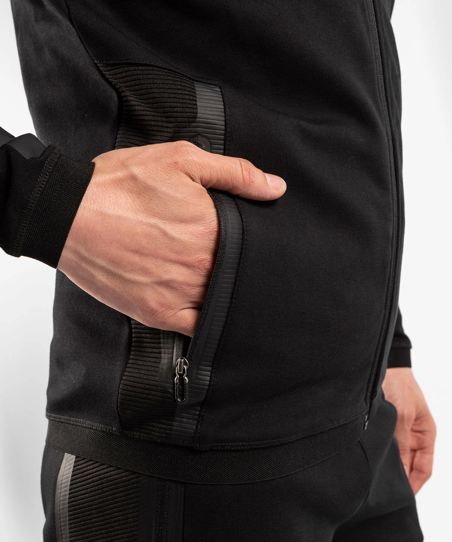 Venum Laser Evo 2.0 Hoodie - Black/Black - Image 6