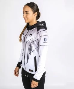 UFC Venum Personalized Authentic Fight Night 2.0 Women's Walkout Hoodie - White -Venum store d 252F6 252F5 252F0 252Fd65048d0251d4412013372e866a2cdfc422573f4 HOODIE WOMEN FN2 WHITE SLEEVE 26c60914 e037 4186 914c cd5471cf1755