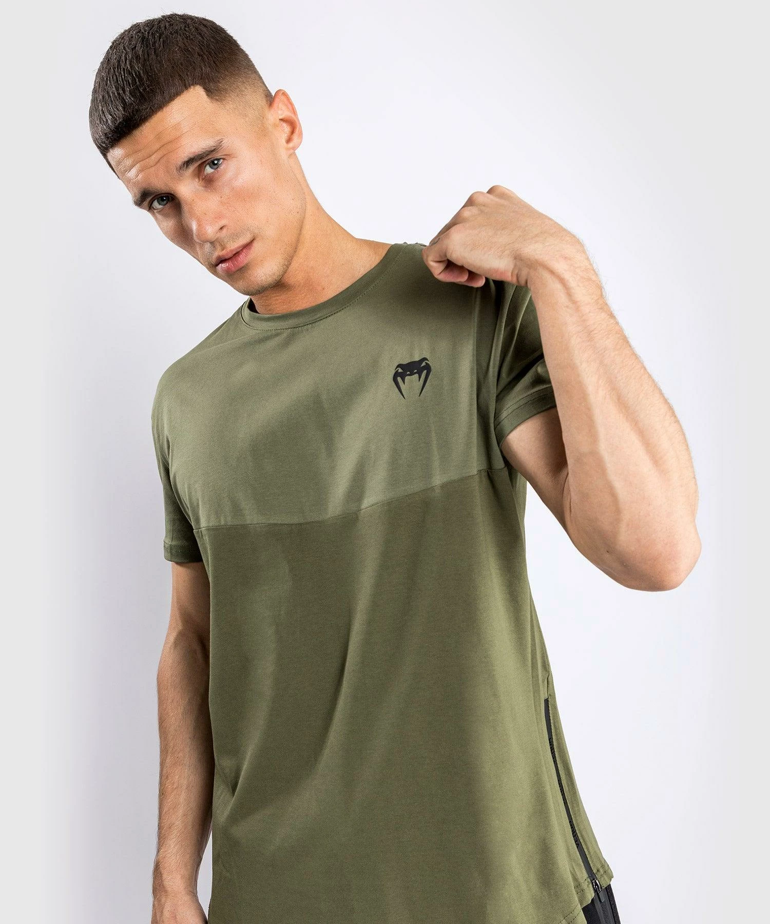 Venum Laser T-shirt - Khaki 2 Venum Laser T-shirt - Khaki - Image 2