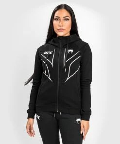 UFC Venum Fight Night 2.0 Replica Women's Full Zip Hoodie - Black -Venum store d 252Fd 252F7 252F7 252Fdd77731c4324f458c40fdf6705dd57f17ccc7c31 VNMUFC 00151 001 01