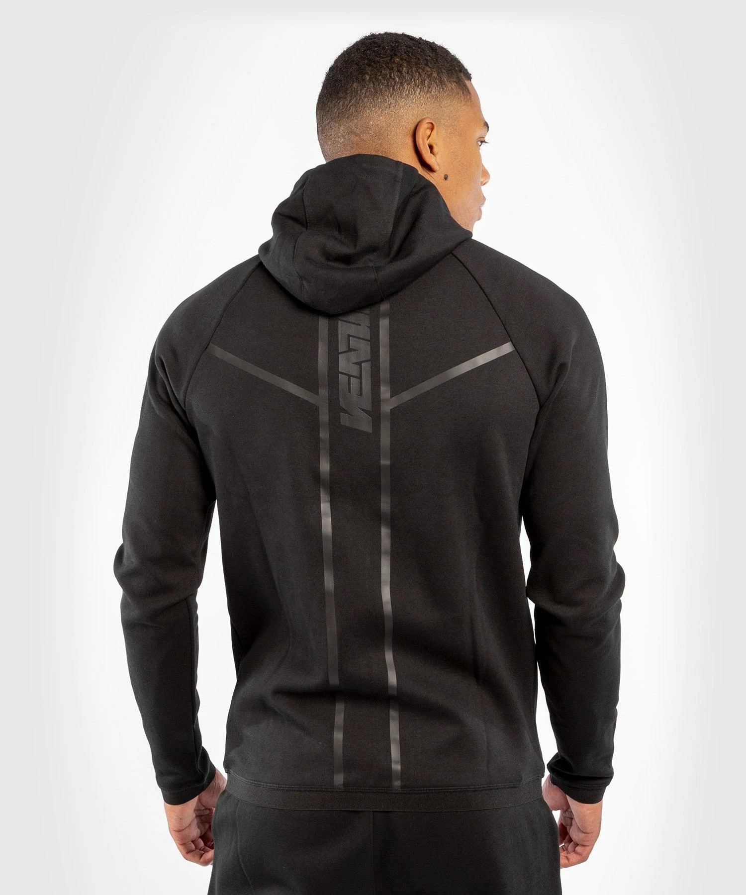 Venum Laser X Connect Hoodie - Black/Black - Image 3