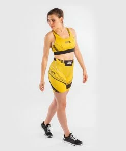 UFC Venum Authentic Fight Night Women's Vale Tudo Shorts - Long Fit - Yellow -Venum store f 252F2 252Ff 252F1 252Ff2f1796df52e52de967fe4418641f83649c177f4 VNMUFC 00017 006 05